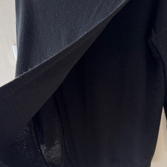 Sofia Cashmere Black Sweater/Cardigan - Picture 4 of 9
